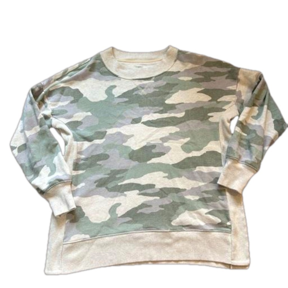 Aerie Camo Crewneck